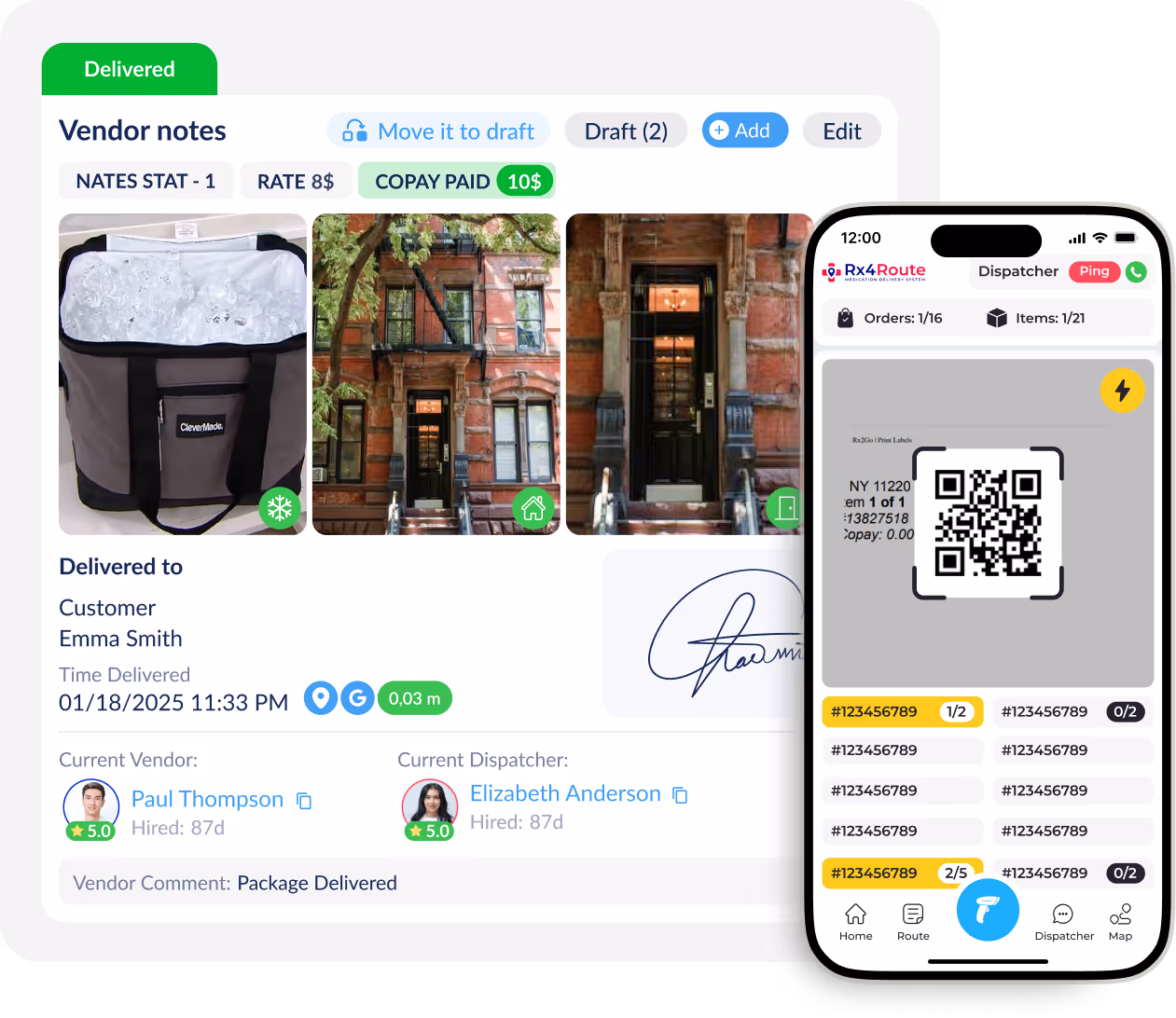 courier process image